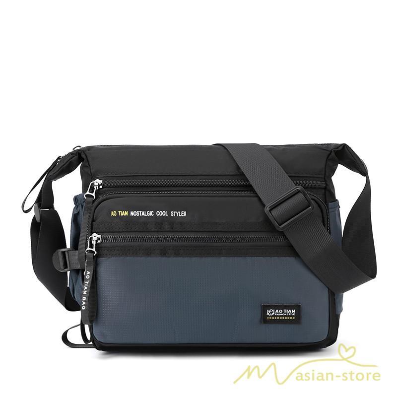 メンズバッグ | ショルダーバッグ 斜めがけバッグ ボディバッグ 撥水加工 軽量 大容量 トレンド 通勤通学 カジュアル 肩掛けバッグ メンズファッション