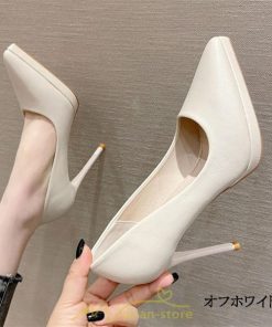 パンプス | ハイヒール 痛くない 華奢魅せ 美脚 黒 歩きやすい 11.5cmヒール レディース 靴 フォーマル ポインテッドトゥ 二次会 パーティー 通勤 オフィス 結婚式