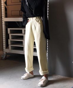 デニム | ストレートデニムパンツ レディース 韓国