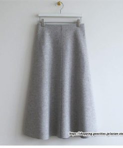 スカート | ウールAライン秋冬 レディース 厚手 ボトムス 冬服 秋冬スカート ミモレ丈ラシャ秋冬秋物