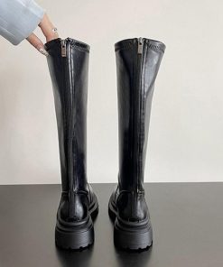 ニーハイブーツ | ロングブーツ 厚底ブーツ レディース韓国