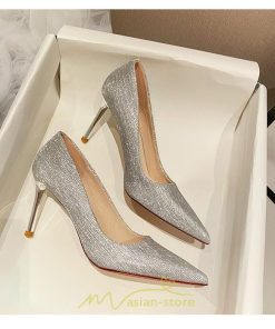 パンプス | 結婚式 ハイヒール 可愛い パーティー ヒール 痛くないハイヒール 靴 細見え おしゃれ 歩きやすい ピンク 幅広 シルバー ゴールド きらきら