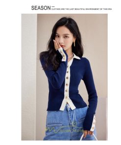 ニット・セーター | カーディガン レディース ニット 春 秋 長袖 トップス  50代 40代 30代 20代 可愛い カジュアル おしゃれ 部屋着 あったか キレイめ お出かけ オシャレ  着痩せ