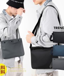 メンズバッグ | バッグ ショルダーバッグ メンズ シンプル 軽量 肩掛け ナイロン製 薄 お出かけ レディース 20代 30代 斜めがけ 小さい 40代 50代 通学 カジュアル 通勤 無地