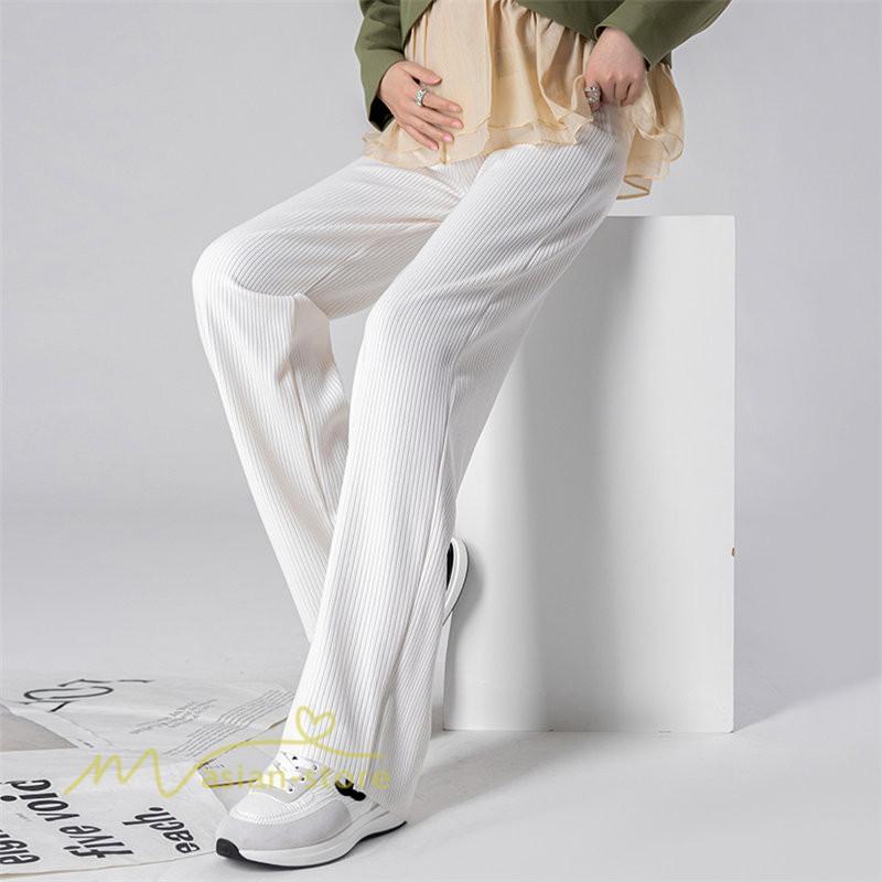 パンツ レギンス | マタニティパンツ レディース ボトムス 無地 きれいめ ママ サマー 大きいサイズ ローウエスト ワイドパンツ 体型カバー お出かけ 春 上品 マタニティウェア 秋