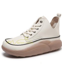 スニーカー | スニーカー　レディース レディースシューズ ローカット 靴 厚底 ダッドウォーキングシューズ Pu革 厚底靴 美脚 厚底スニーカー 歩きやすい