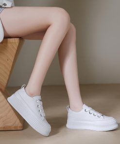 シューズ | 厚底スニーカー レディース ローカット靴