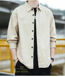 シャツ | メンズ 長袖 カジュアル ビジネス 秋服 ライトアウター メンズトップス 長袖着痩せ 大きいサイズ ゆったり コットン 秋新作 綿