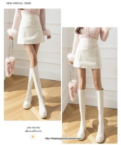 スカート | レディース 春秋冬 ショート丈 ハイウエスト ミニタイト無地 シンプル ボトムス 通勤 キュロット オシャレ セクシー