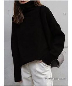 ニット・セーター | ニット レディース セーター 綿 タートルネック 秋 冬 長袖 トップス コットン 黒 白 大きいサイズ 30代 綿ニット 20代 40代 おしゃれ 50代