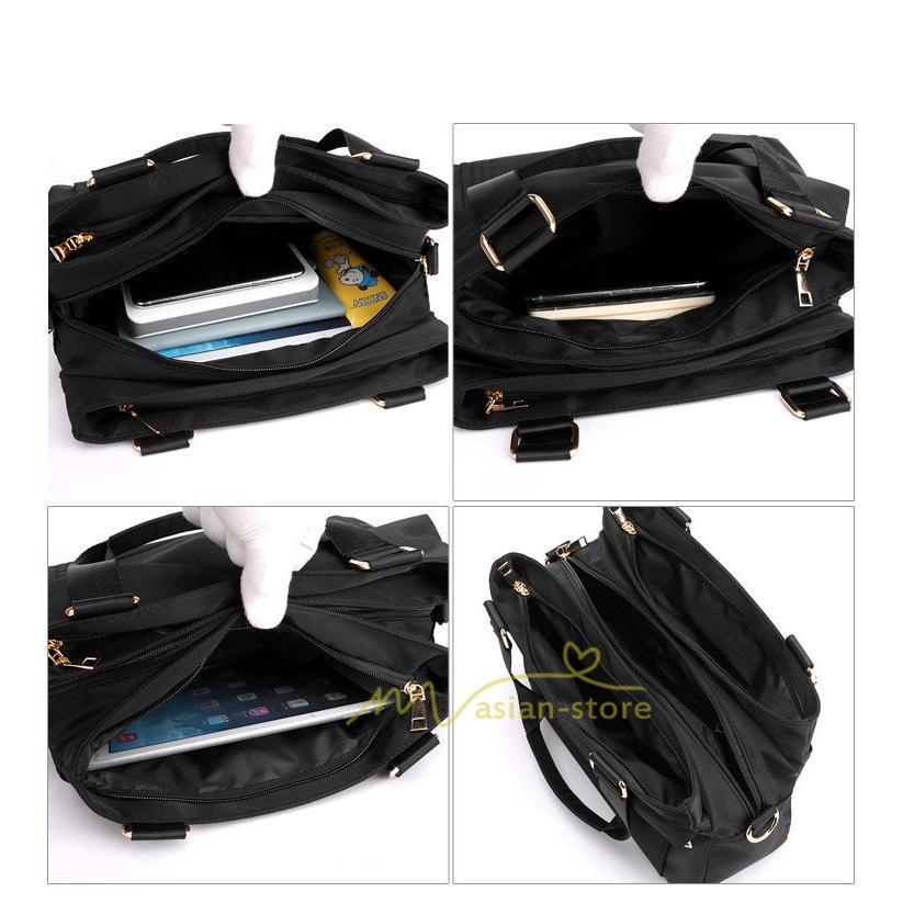 女性用バッグ | トートバッグ レディース ショルダー ハンドバッグ 3way 肩掛け ナイロン 通勤 通学 無地 シンプル 人気 上品 20代30代40代 トレンド 激売れ お出かけ 着回し