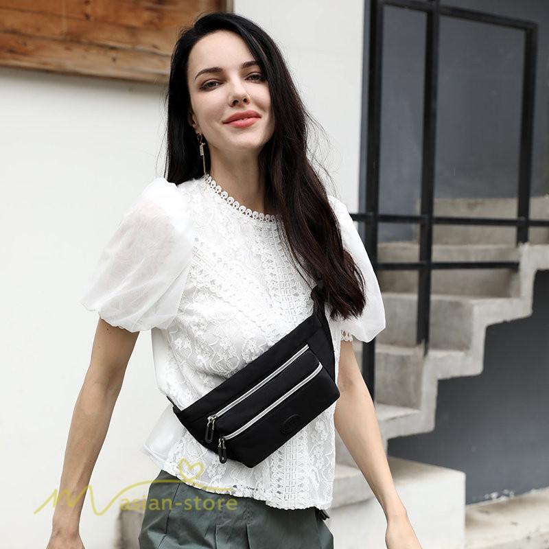 女性用バッグ | ボディバッグ 斜めがけバッグ レディース ショルダーバッグ 小さい ミニバッグ ウエストバッグ 2way 男女兼用 チェストバッグ ベルトバッグ ナイロン 斜め掛け