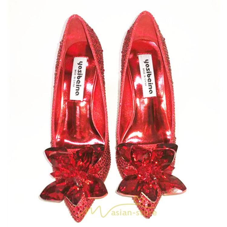 パンプス | ハイヒール 人工水晶 きらきら キレイめ ヒール5cm7cm9cm ポインテッドトゥ レディース 夏 サンダル 痛くない 美脚 ピンヒール 歩きやすい お出かけ