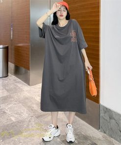 ワンピース | ゆるマタニティウェア レディース 着痩せ 夏 上品 妊婦服 大きいサイズ 体型カバー ゆったり ひざ下丈 マタニティ送料無料