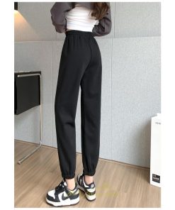 チノ・テーパード・ジョガー・スキニーパン | スウェットパンツ レディース ロングパンツ 長ズボン ボトムス ジョガーパンツ ウエストゴム 10代20代30代40代 部屋着 ルームウエア 刺繍 スウェット