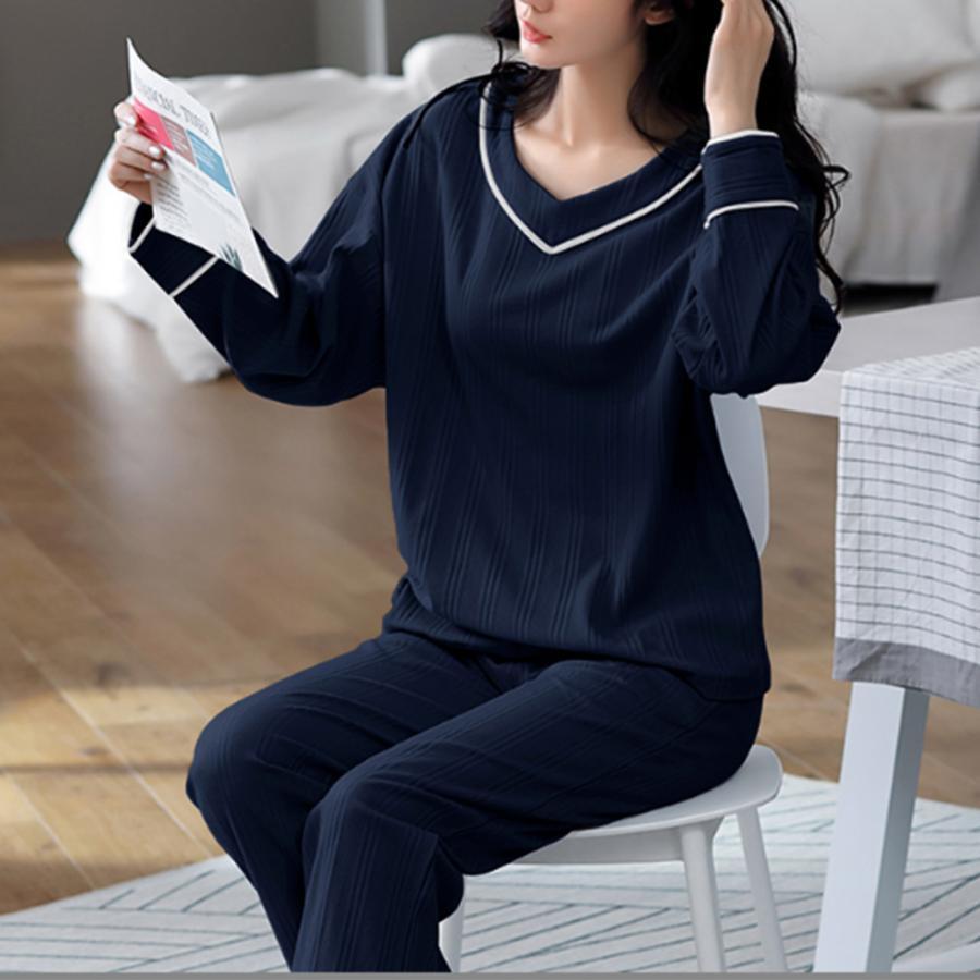 インナー・ルームウェア | 長袖 ルームウェア 上下セット 韓国風