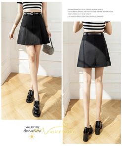 スカート | ボトムス レディース きれいめ 春夏 おしゃれ ショート丈 フォーマル 通勤 韓国風 ハイウエスト 20代30代 Aライン 着痩せ ミニスカート エレガント