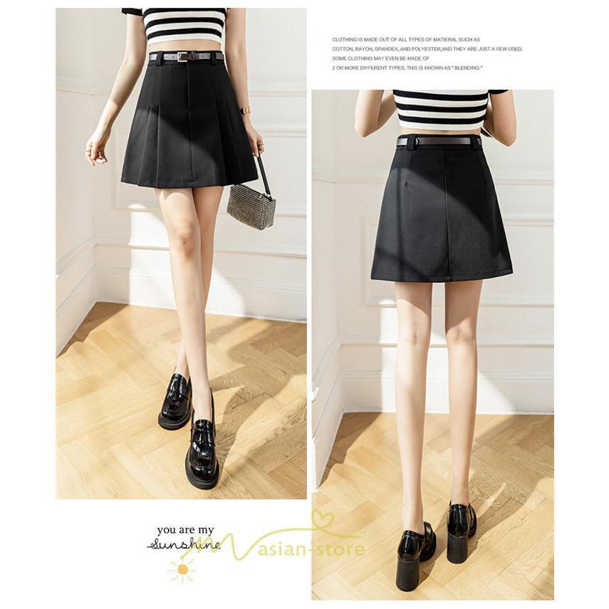 スカート | ボトムス レディース きれいめ 春夏 おしゃれ ショート丈 フォーマル 通勤 韓国風 ハイウエスト 20代30代 Aライン 着痩せ ミニスカート エレガント