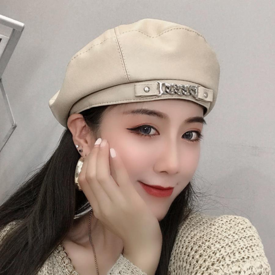 ベレー帽 | 帽子 レディース チェーン付き