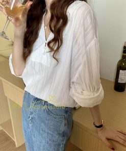 シャツ・ブラウス | カットソー 長袖 Tシャツ レディース おしゃれ 韓国ファッション トップス 上品 30代 40代 カジュアル 春夏 エレガント お出かけ ブラウス 着痩せ 上品 通勤通学