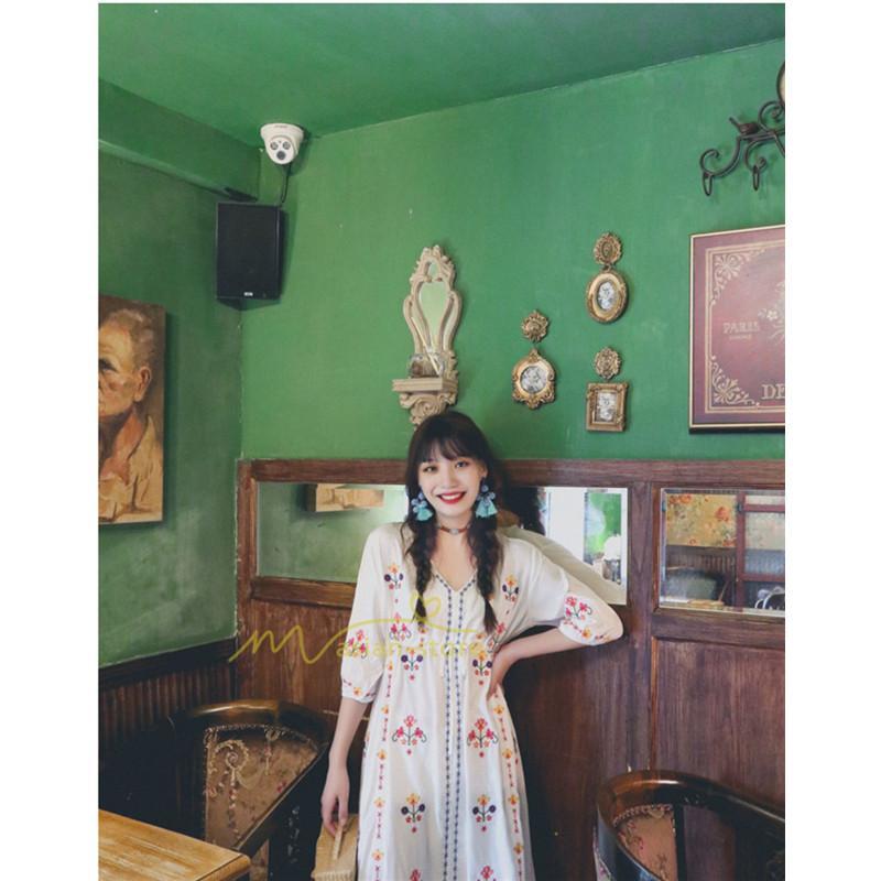 マキシ | ロングワンピース ワンピース ロングワンピ レディース マキシ丈 ワンピ Aライン 体型カバー 無地 ゆったり おしゃれ きれいめ 夏 上品 ボヘミア風 30代 40代