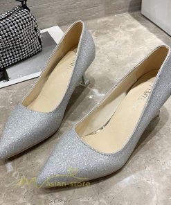 パンプス | レディース 疲れにくい ミドルヒール ポインテッドトゥ カジュアル アウトドア 痛くない 美脚 キラキラ 結婚式 人気 靴 春 宴会 シューズ パーティー