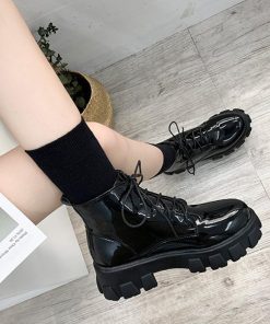 ショートブーツ | ダンスシューズ シューズ レースアップ ショットブーツ 痛くない レディース 歩きやすい 通勤 通学 ローヒール