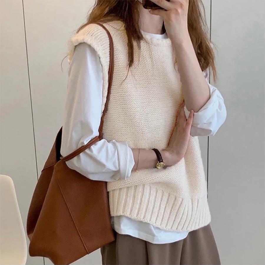 ニット・セーター | ニットベスト レディース ニットジレ