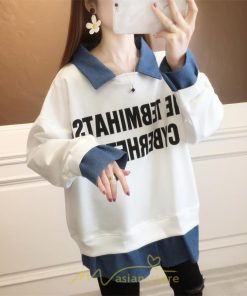 パーカー | トレーナー レディース 秋冬 コーデ 重ね着 切り替え カジュアル 着痩せ スウェット 可愛い 20代30代40代50代 カジュアル お出かけ オーバーサイズ