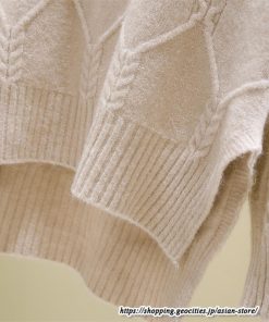 ニット・セーター | ニット カットソー セーター レディース トップス 秋冬 長袖 ニットセーター プルオーバー ニットトップス 柔らかい シンプル 通勤 通学 暖かい 秋冬 防寒 春秋