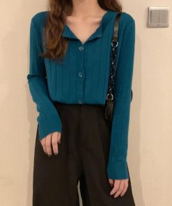 カーディガン | ニットリブニット 羽織り