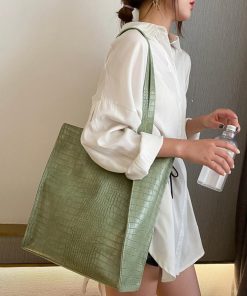 トートバッグ | トート クロコダイル柄 大容量クロコダイル柄 レディース バッグ PUレザー 肩掛け