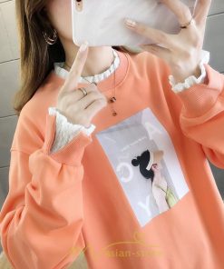 パーカー | トレーナー Tシャツ レディース 長袖 トップス 切り替え プルオーバー スポーツ カジュアル ゆったり 春 秋 お出かけ 通学 通勤 冬 可愛い スポーツ