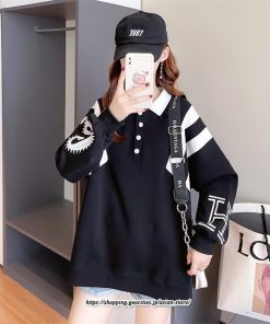 パーカー | トレーナー レディース クルーネック 長袖 トップス Tシャツ スウェット ゆったり 秋 春 秋物 秋冬 送料無料 20代30代40代50代 おしゃれ 韓国