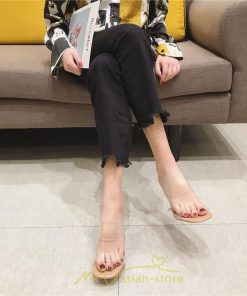 パンプス | ハイヒール ヒール5cm7cm9cm オープントゥ レディース 夏 サンダル 太めヒール お出かけ 歩きやすい 痛くない 美脚靴 海 トレンド カワイイ 滑り止め