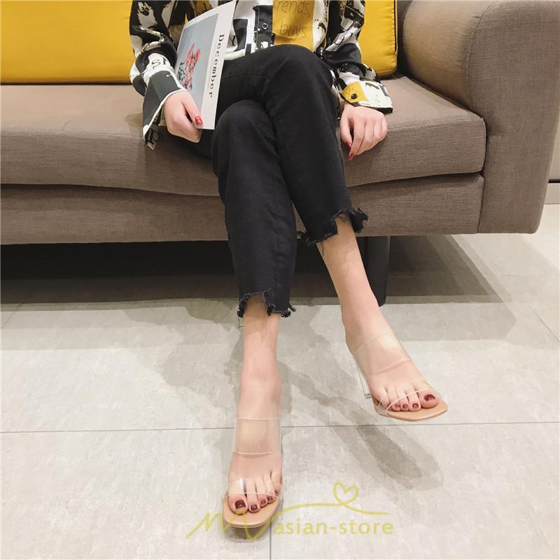 パンプス | ハイヒール ヒール5cm7cm9cm オープントゥ レディース 夏 サンダル 太めヒール お出かけ 歩きやすい 痛くない 美脚靴 海 トレンド カワイイ 滑り止め