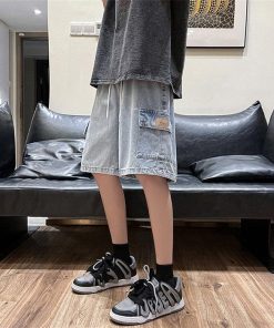 ハーフパンツ ショート | 夏パンツ デニム メンズ サマーパンツ パンツ ワイドパンツ シンプル ウエストゴム 20代 30代 お出かけ ハーフパンツ ジーパン 夏新作 ショートパンツ ジーンズ