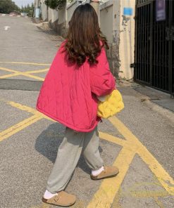 ダウンジャケット コート | ダウンコート キルティングコート レディース 裏起毛 暖かい 大きいサイズ シンプル 中綿コート ダウンジャケット 5色展開 ダウン 冬 韓国風 秋冬コーデ 中綿