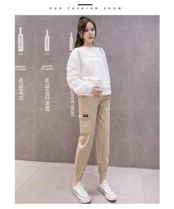 パンツ レギンス | 妊婦服 マタニティチノパンツ マタニティジョガーパンツ 妊娠ボトムズ ズボン ウエスト調整 M L XL XXL ママロングパンツ 産前産後 シンプル カジュアル