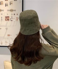 帽子 | サンバイザー レディース 韓国風 無地 バケットハット 両面着 ハット ヴィンテージ ぼうし コットン キャップ