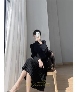 ニットワンピース | ワンピース 秋 秋服 レディース ニット ロングワンピース ロング 長袖 冬 冬服 可愛い フェミニン 20代30代40代50代 上品 送料無料 エレガント 高級感