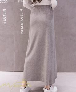 スカート | マタニティ秋 冬 フレア Aライン マタニティウェア 無地 ロング丈 ウエスト調整 カジュアル 産前 妊婦服 産後 ロングスカート