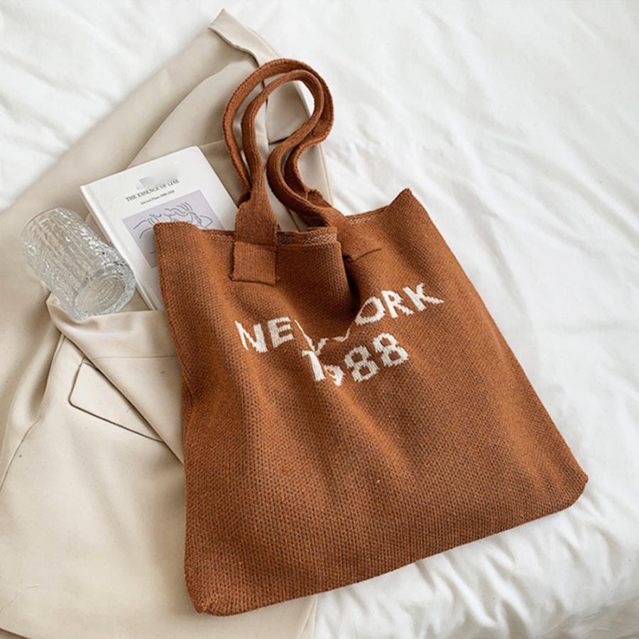 トートバッグ | ニット レディース 秋冬