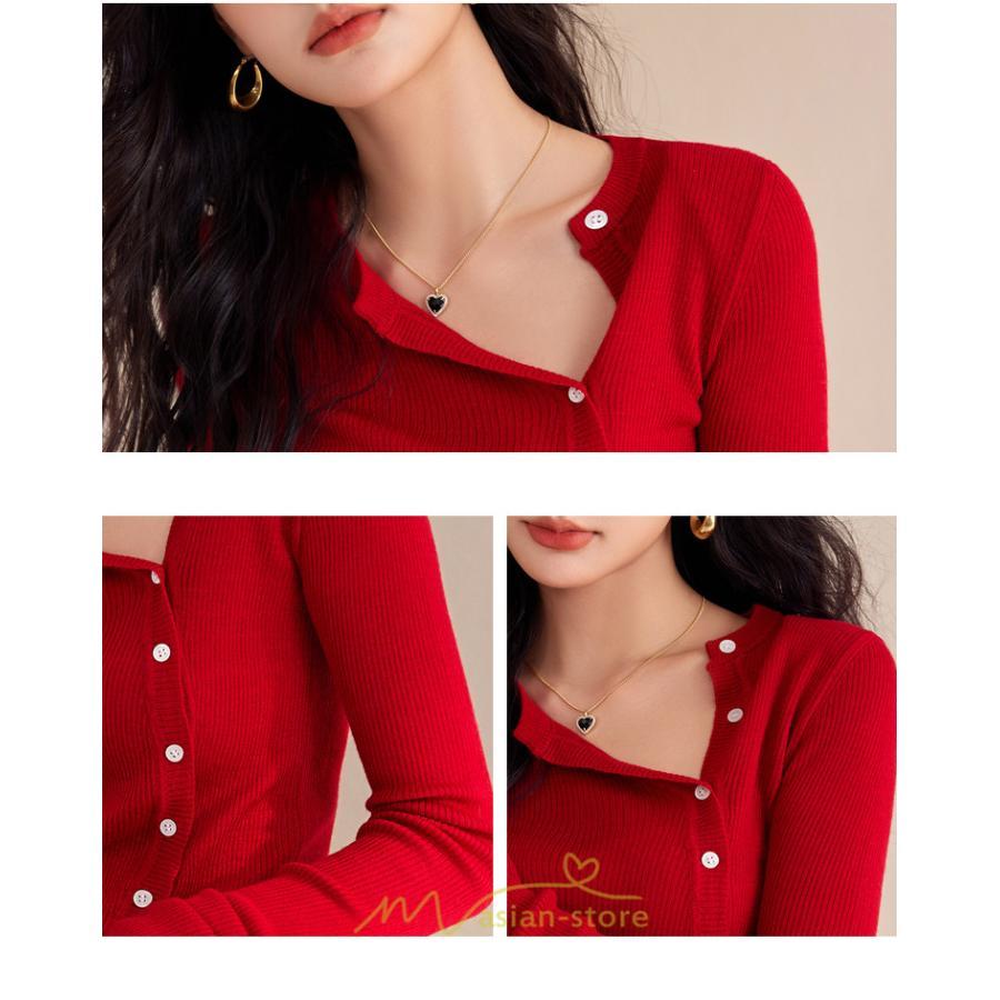 シャツ・ブラウス | ニットシャツ 長袖 ゆったり シャツ ブラウス トップス 体型カバー レディース 春秋 シンプル オシャレ 20代30代40代50代 ナチュラル カジュアル 着痩せ