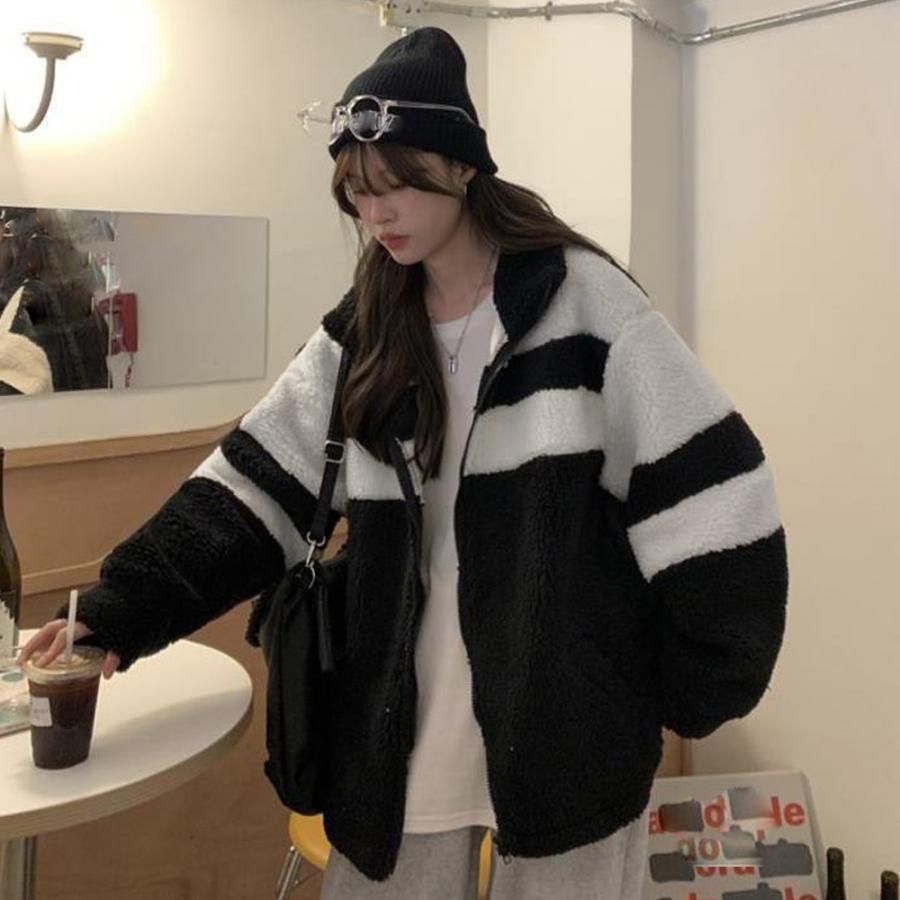 ジャケット・ブルゾン | ボアジャケット ジップアップ レディース