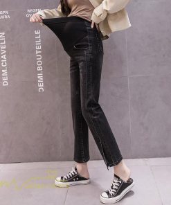 パンツ レギンス | ジーンズ マタニティウェア パンツ デニムパンツ 妊婦 無地 ロングパンツ マタニティパンツ 春 秋 デニム 大きいサイズ 妊婦服 上品 産前 おしゃれ 9分丈