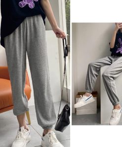 サルエルパンツ | スウェットパンツ ワッフル生地 韓国風