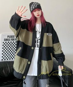 コート・ジャケット | ジャケット レディース アウター 長袖 ブルゾン メンズ ノーカラージャケット トップス 20代30代 ゆったり Oversize 秋冬 40代50代 羽織り コットン綿