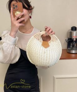 女性用バッグ | トートバッグ レディース 軽い カゴバッグ 2022 おしゃれ かごバッグ 夏 サマーバッグ バッグ 女性 旅行 ストローバッグ 手編み 軽量 大容量