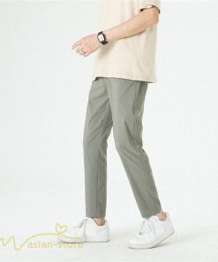 チノパン | テーパードパンツ メンズ パンツ 無地 ロング 薄手 サマーパンツ 着痩せ 上品 大きいサイズ ウエストゴム メンズパンツ 春 夏 秋 メンズスタイル お出かけ
